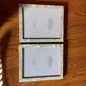 Pair of like new excellent  8” x 10” frames